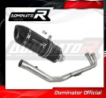 пълна изпускателна система със заглушител DOMINATOR Full System HP1 черен подходящо за мотоциклет Yamaha T-MAX 500 2008 - 2011 4