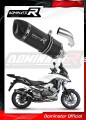 ауспух заглушител DOMINATOR HP1 черен подходящо за мотоциклет Honda VFR 800 X Crossrunner 2015 - 2021 5