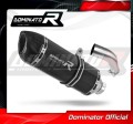 ауспух заглушител DOMINATOR HP1 черен подходящо за мотоциклет Honda VFR 800 X Crossru