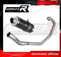пълна изпускателна система със заглушител DOMINATOR Full System GP1 черен подходящо за мотоциклет Honda CBF 125 2009 - 2014 4
