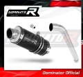 ауспух заглушител DOMINATOR GP1 черен подходящо за мотоциклет Honda XL 125 V VARADERO 2007 - 2012 4