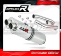 ауспух заглушител DOMINATOR овален подходящо за мотоциклет Yamaha FJR 1300 2001 - 2005 2