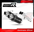 ауспух заглушител DOMINATOR GP1 черен подходящо за мотоциклет Honda CBR 1100 XX 1996 - 2006 2