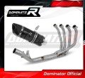 пълна изпускателна система със заглушител DOMINATOR Full System HP6 черен подходящо за мотоциклет Kawasaki Z 900 2020 - 2024 2