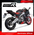 пълна изпускателна система със заглушител DOMINATOR Full System титанов HP8 подходящо за мотоциклет Aprilia RS 660 2020 - 2024 3
