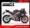 пълна изпускателна система със заглушител DOMINATOR Full System HP8 черен подходящо за мотоциклет Aprilia RS 660 2020 - 2024 4
