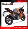 ауспух заглушител DOMINATOR HP3 черен подходящо за мотоциклет KTM RC 390 2022 - 2024 3