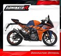 ауспух заглушител DOMINATOR HP3 черен подходящо за мотоциклет KTM RC 390 2022 - 2024 4