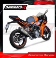 пълна изпускателна система със заглушител DOMINATOR Full System HP8 подходящо за мотоциклет KTM RC 390 2022 - 2024 3