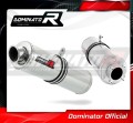 ауспух заглушител DOMINATOR кръгъл подходящо за мотоциклет Honda CBF 250 2004 - 2006