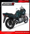 пълна изпускателна система със заглушител DOMINATOR Full System GP1 черен подходящо за мотоциклет Yamaha XJ 900 Diversion 1994 - 2003 3