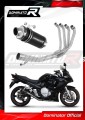 пълна изпускателна система със заглушител DOMINATOR Full System GP1 черен подходящо за мотоциклет Suzuki GSX 1250 FA 2010 - 2016