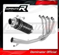 пълна изпускателна система със заглушител DOMINATOR Full System GP1 черен подходящо за мотоциклет Suzuki GSX 1250 FA 2010 - 2016 2