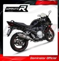 пълна изпускателна система със заглушител DOMINATOR Full System HP1 подходящо за мотоциклет Suzuki GSXF 650 2007 - 2016 3