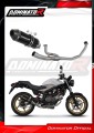 пълна изпускателна система със заглушител DOMINATOR Full System HP3 черен подходящо за мотоциклет Honda VTR 250 2009 - 2015