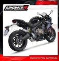 пълна изпускателна система със заглушител DOMINATOR Full System GP подходящо за мотоциклет Honda CBR 650 R 2019 - 2023