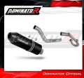 пълна изпускателна система със заглушител DOMINATOR Full System MX2 черен подходящо за мотоциклет Honda CRF 300L / Rally 2021 - 2023 2