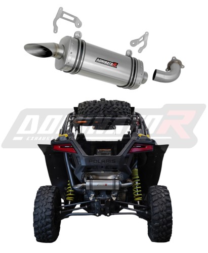 ауспух заглушител DOMINATOR P7 подходящо за мотоциклет Polaris RZR PRO XP 1000 2020 - 2023 6