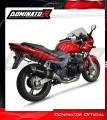 ауспух заглушител DOMINATOR HP1 черен подходящо за мотоциклет Kawasaki ZR7 / ZR7S 1999 - 2004 2