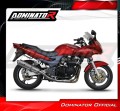 ауспух заглушител DOMINATOR хомологиран овален подходящо за мотоциклет Kawasaki ZR7 / ZR7S 1999 - 2004 3
