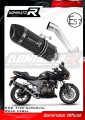 ауспух заглушител DOMINATOR хомологиран HP1 черен подходящо за мотоциклет Kawasaki Z750 2004 - 2006
