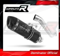 ауспух заглушител DOMINATOR хомологиран HP1 черен подходящо за мотоциклет Kawasaki Z750 2004 - 2006 2