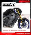 пълна изпускателна система със заглушител DOMINATOR Full System HP3 подходящо за мотоциклет Yamaha XSR 900 2022 - 2023 4