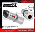 ауспух заглушител DOMINATOR хомологиран HP1 подходящо за мотоциклет Kawasaki ZX7R 1996 - 2003