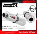 ауспух заглушител DOMINATOR хомологиран кръгъл подходящо за мотоциклет Kawasaki ZX7R 1996 - 2003