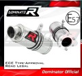 ауспух заглушител DOMINATOR хомологиран GP1 подходящо за мотоциклет Kawasaki ZX7R 1996 - 2003