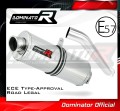 ауспух заглушител DOMINATOR хомологиран овален подходящо за мотоциклет Kawasaki ZX6R 636 2003 - 2004