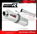 ауспух заглушител DOMINATOR хомологиран овален подходящо за мотоциклет Yamaha FZS FAZER 1000 2001 - 2005 2