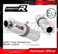 ауспух заглушител DOMINATOR хомологиран кръгъл подходящо за мотоциклет Yamaha YZF 1000 R Thunderace 1996 - 2003