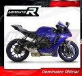 ауспух заглушител DOMINATOR хомологиран GP черен подходящо за мотоциклет Yamaha YZF R1 1000 RN65 2020 - 2022 4