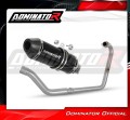 пълна изпускателна система със заглушител DOMINATOR Full System HP3 черен подходящо за мотоциклет Benelli BN 125 2018 - 2023 2