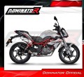 пълна изпускателна система със заглушител DOMINATOR Full System HP3 черен подходящо за мотоциклет Benelli BN 125 2018 - 2023 4