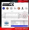 ауспух заглушител DOMINATOR кръгъл подходящо за мотоциклет Suzuki SV 650 S 1999 - 2002 4
