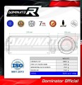 ауспух заглушител DOMINATOR GP подходящо за мотоциклет Yamaha FZ1 FAZER 1000 2006 - 2015 6