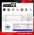 ауспух заглушител DOMINATOR кръгъл подходящо за мотоциклет Honda XRV 750 AFRICA TWIN RD07 1993 - 1995 4
