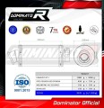 ауспух заглушител DOMINATOR GP1 подходящо за мотоциклет Aprilia Pegaso 650 Strada 2007 - 2010 4