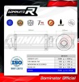 ауспух заглушител DOMINATOR GP1 подходящо за мотоциклет Moto Guzzi BREVA ie 750 2003 - 2009 4