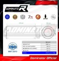 ауспух заглушител DOMINATOR GP подходящо за мотоциклет Suzuki SFV 650 GLADIUS 2009 - 2015 5