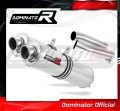 ауспух заглушител DOMINATOR кръгъл подходящо за мотоциклет Aprilia RSV 1000 R 2004 - 2009