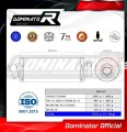 ауспух заглушител DOMINATOR кръгъл подходящо за мотоциклет Suzuki DL 1000 V-Strom 2002 - 2012 2