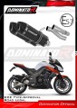ауспух заглушител DOMINATOR хомологиран HP1 черен подходящо за мотоциклет Kawasaki Z1000 2010 - 2013