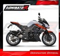 ауспух заглушител DOMINATOR HP1 черен подходящо за мотоциклет Kawasaki Z1000 2010 - 2013 4