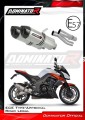 ауспух заглушител DOMINATOR хомологиран HP1 подходящо за мотоциклет Kawasaki Z1000 2017 - 2020