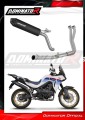 пълна изпускателна система със заглушител DOMINATOR Full System MX2 черен подходящо за мотоциклет Honda XL 750 TRANSALP 2023