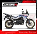 пълна изпускателна система със заглушител DOMINATOR Full System MX2 черен подходящо за мотоциклет Honda XL 750 TRANSALP 2023  4