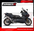 пълна изпускателна система със заглушител DOMINATOR Full System титанов HP6 подходящо за мотоциклет Yamaha XP 560 T-MAX 2020 - 2024 4